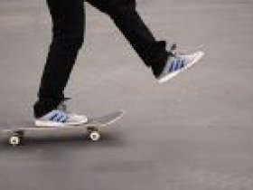 Skate boarding
